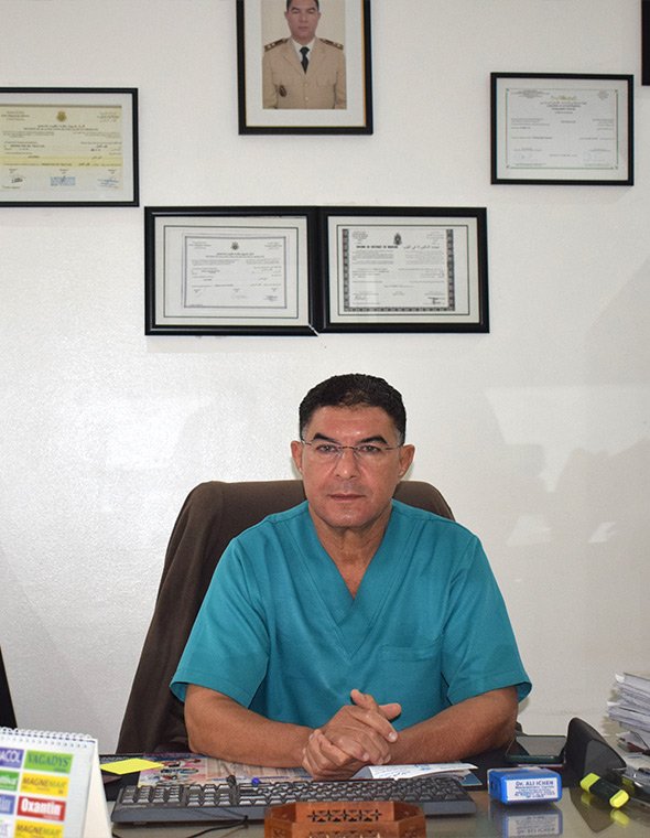 Dr Ali Ichen, SOS Médecin à Marrakech expert urgentiste à domicile